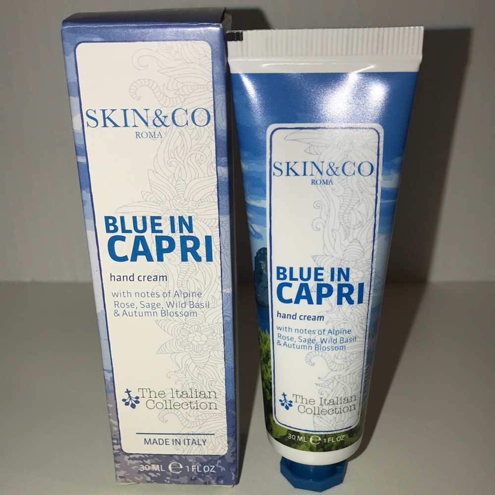 Skin&Co Blue in Capri Hand Cream 1oz NEW